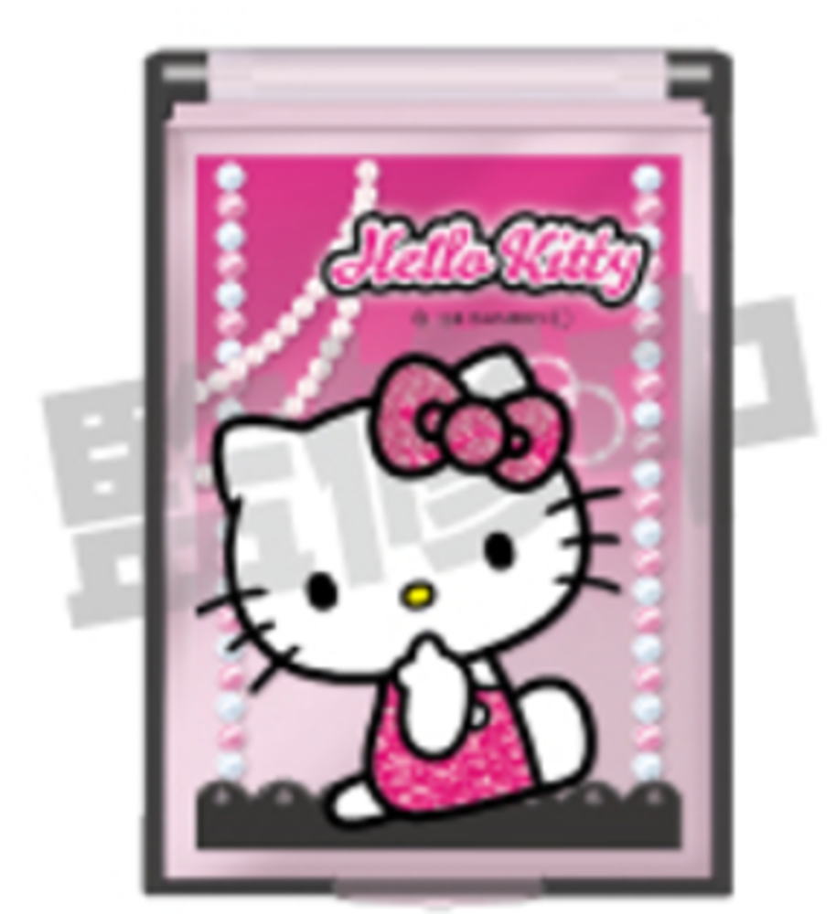 サンリオキャラクターズ Sサイズミラー15 ハローキティ カードミラー 鏡 かがみ 手鏡 折りたたみ コンパクト コスメ 化粧 メイク 雑貨 グッズ かわいい