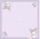 【サンリオキャラクターズ】ランチクロス【むにゃっと】【クロミ】【敷物】【ランチョンマット】【マット】【弁当包み】【遠足】【学校】【保育園】【幼稚園】【子供】【キ...