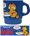 【アメリカン雑貨】【ガーフィールド】【GARFIELD】ミルキースタッキングマグ【ブルー】【青】【GF-00056-4】【USA】【アメキャラ】【コップ】【カッ...