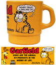 【アメリカン雑貨】【ガーフィールド】【GARFIELD】ミルキースタッキングマグ【イエロー】【黄色】【GF-00056-5】【USA】【アメキャラ】【コップ】【...