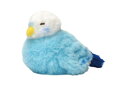 【オリジナル】【くるりんぽてっとり】ぬいぐるみ【ブルー】【青】【インコ】【鳥】【動物】【アニマル】【マスコット】【人形】【ドール】【おもちゃ】【子供】【キッズ】【インテリア】【雑貨】【グッズ】【かわいい】