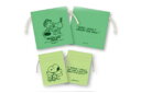 【送料無料】【スヌーピー】【SNOOPY】巾着とまめ巾着セット【グリーン】【緑】【ピーナッツ】【ウッドストック】【すぬーぴー】【ポーチ】【ケース】【小物入れ】【...
