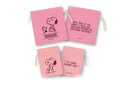 【スヌーピー】【SNOOPY】巾着とまめ巾着セット【ピンク】【ピーナッツ】【ウッドストック】【すぬーぴー】【ポーチ】【ケース】【小物入れ】【袋】【収納】【2枚入り】【雑貨】【グッズ】【かわいい】(4)
