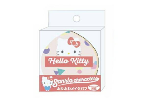 【送料無料】【サンリオキャラクターズ】ふわふわメイクパフ【ハローキティ】【パフ】【スポンジ】【化粧】【コスメ】【雑貨】【グッズ】【かわいい】