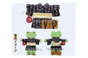 【かえるのピクルス】【pickles the frog】ぬいぐるみ用コスチューム【ブラック】【黒】【浴衣】【にっこり縁日】【カエル】【カエルのピクルス】【服】【着せ替え】【マスコット】【人形】【ドール】【おもちゃ】【インテリア】【雑貨】【グッズ】【かわいい】