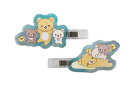 【日本製】【リラックマ】オーロラアクリルクリップ【集合】【りらっくま】【サンエックス】【クマ】【ゆるキャラ】【RIRAKKUMA】【髪留め】【髪の毛】【ヘアクリ...