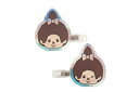 【日本製】【モンチッチ】オーロラアクリルクリップ【モンチッチちゃん】【髪留め】【髪の毛】【ヘアクリップ】【ヘアアクセサリー】【ヘアアイテム】【2個入り】【2個セ...