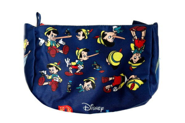 【ディズニーキャラクター】マルチポーチ【L】【ノスタルジカ】【ピノキオ】【アニメ】【映画】【ケース】【小物入れ】【収納】【メイク】【化粧】【コスメ】【トラベル】【旅行】【お出かけ】【アウトドア】【雑貨】【グッズ】【かわいい】
