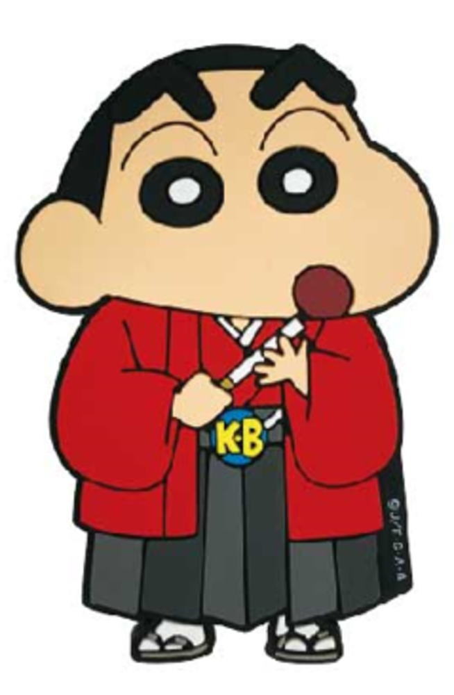 クレヨンしんちゃん　ニッポンアートシリーズ　ラバーマグネットしんのすけ　着物　日本　アニメ　映画..