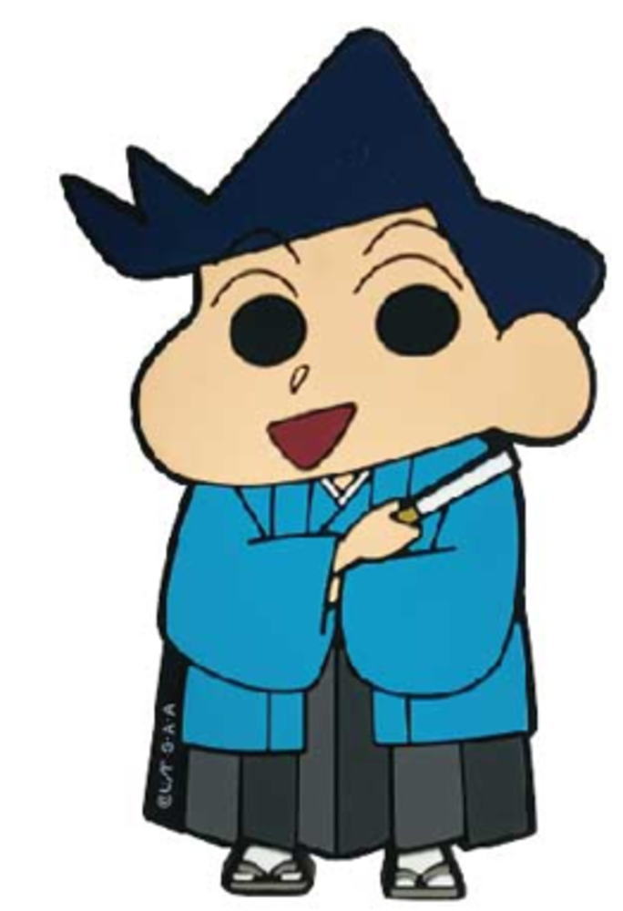 クレヨンしんちゃん　ニッポンアートシリーズ　ラバーマグネット風間くん　着物　日本　アニメ　映画　..