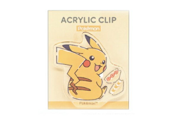 セット商品　6個入り　ポケットモンスター　ダイカットアクリルクリップピカチュウ　ポケモン　ゲーム..