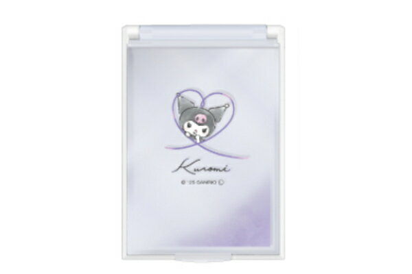 サンリオキャラクターズ Sサイズミラークロミ かがみ 鏡 折りたたみ コンパクト メイク 化粧 コスメ 雑貨 グッズ かわいい