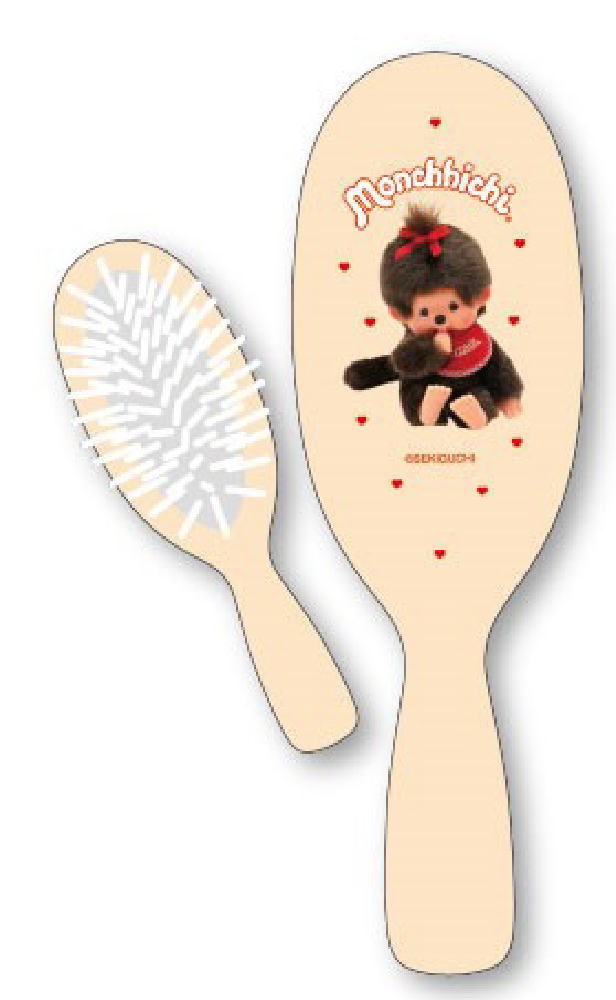 モンチッチ　オイルブラシ女の子　動物　アニマル　くし　クシ　髪の毛　ヘアアイテム　美容　コスメ　..