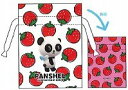 【送料無料】 パンシェル まめ巾着ちらし ストロベリー パンダ 動物 アニマル ポーチ ケース 小物入れ 袋 収納 子供 キッズ 雑貨 グッズ かわいい