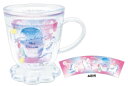 【オリジナル】カフェ型グリッターカップ【メルティスカイドリーム】【コップ】【マグ】【食事】【食器】【キッチン】【子供】【キッズ】【雑貨】【グッズ】【かわいい】