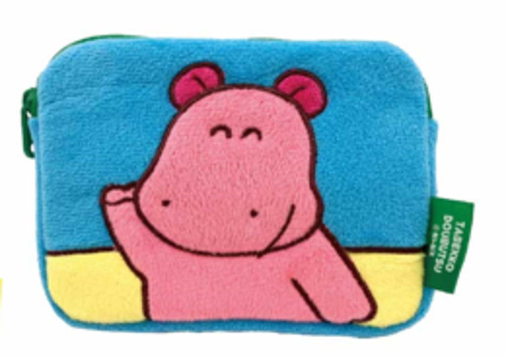 たべっ子どうぶつ ミニティッシュポーチ2かば お菓子 アニマル ケース 小物入れ 収納 子供 キッズ 雑貨 グッズ かわいい
