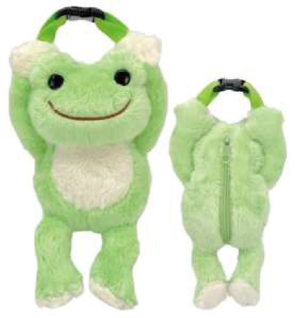 【送料無料】　かえるのピクルス　pickles the frog　ぶらさがりポーチベーシック　ピクルス　ぴくるす　かえる　カエル　カエルのピクルス　ケース　小物入れ　収納　お出かけ　アウトドア　雑貨　グッズ　かわいい