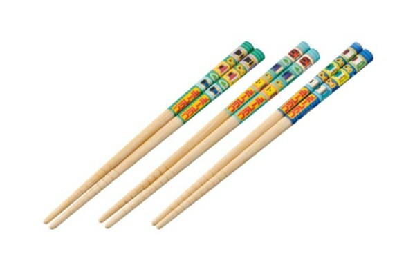 【送料無料】　　タカラトミー　プラレール　お箸3膳セット16.5cm　でんしゃ　のりもの　おはし　箸　..