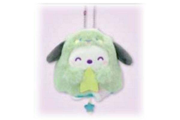 サンリオキャラクターズ　スターリーおばけマスコットキーホルダーポチャッコ　キーホルダー　キーリン..