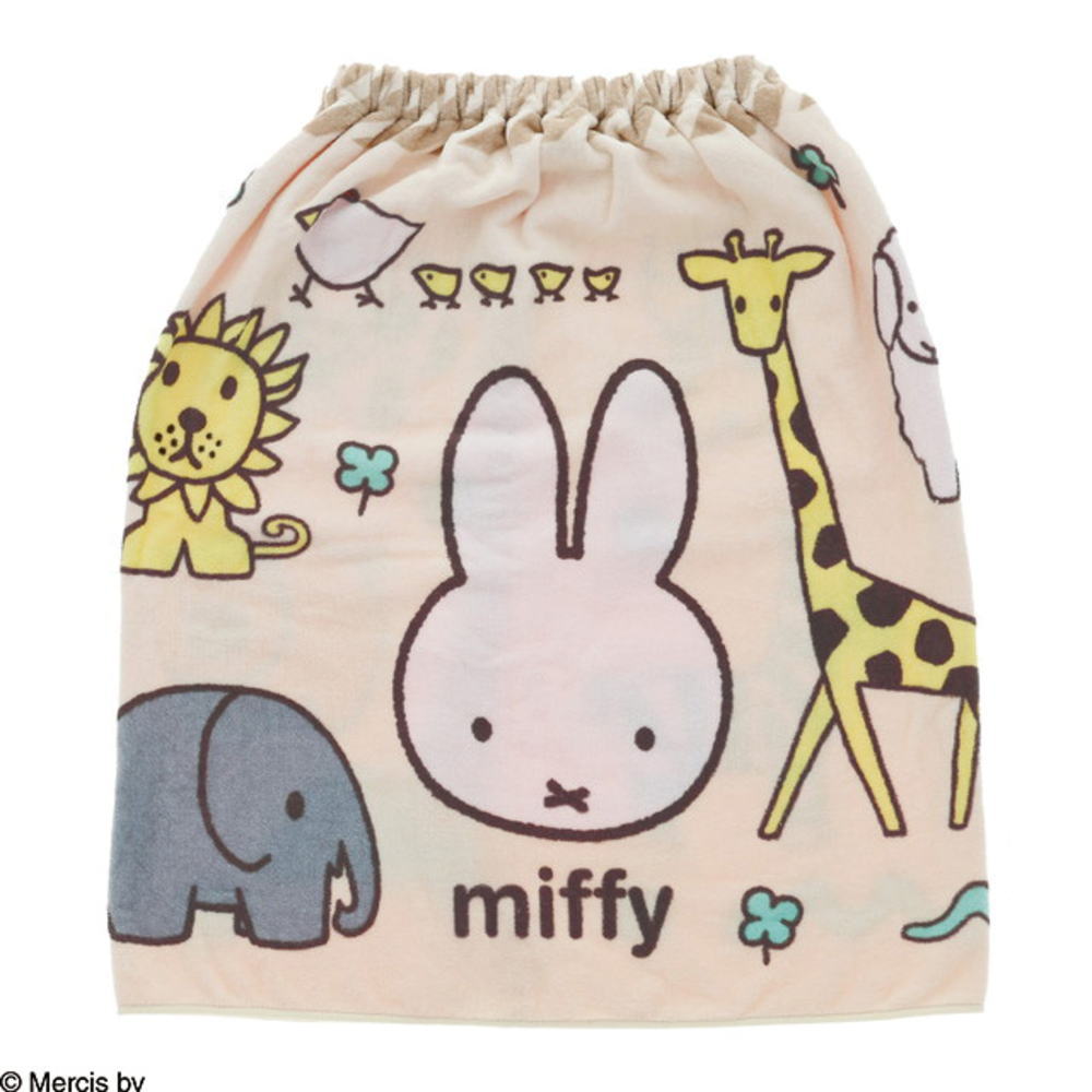 【送料無料】　　miffy　ミッフィー　60丈巻きタオルミッフィーとどうぶつさん　ディック・ブルーナ　..