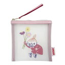 ムーミン MOOMIN メッシュポーチミニピンク リトルミイ アニメ ケース 小物入れ 収納 メイク 化粧 コスメ 雑貨 グッズ かわいい(4)