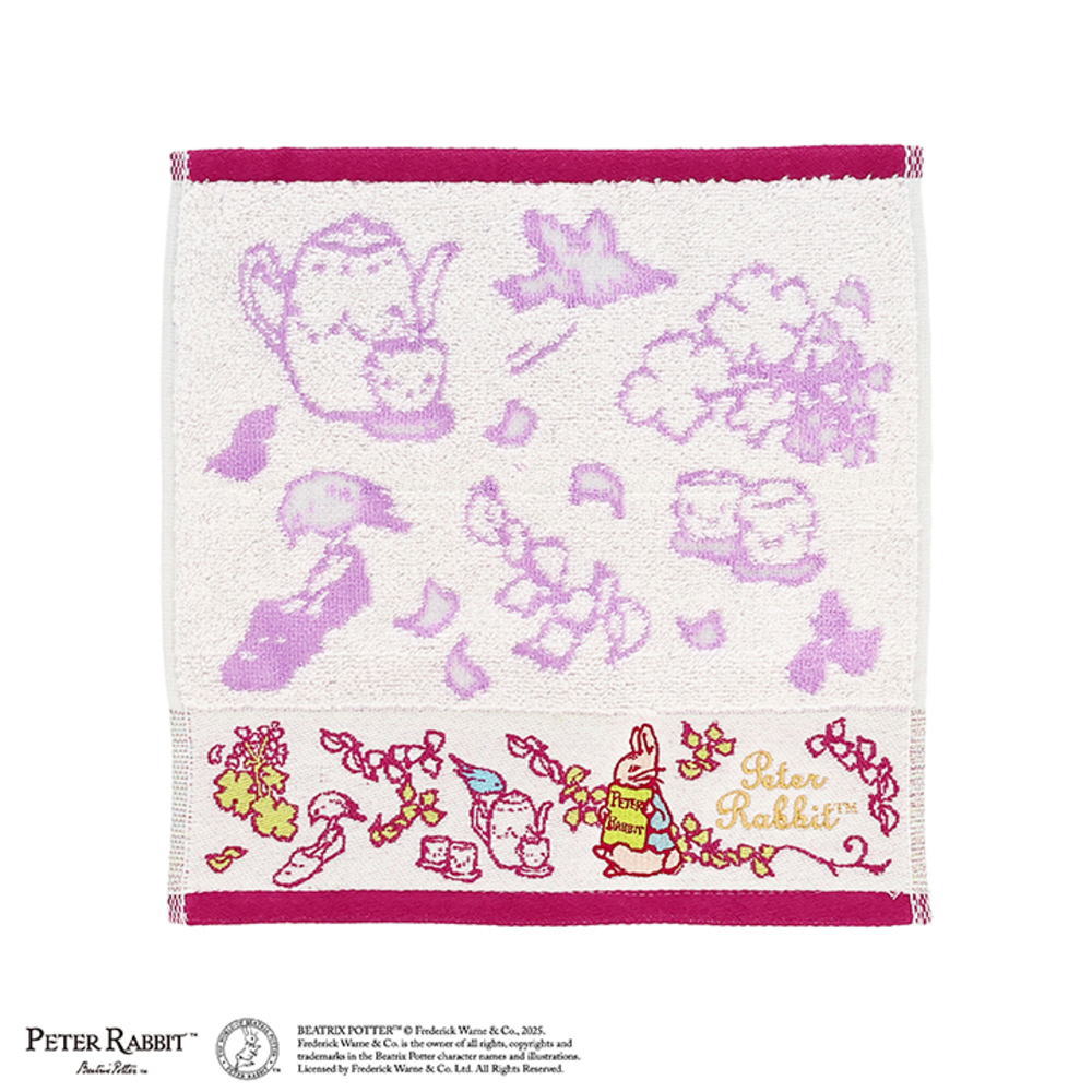 【送料無料】 ピーターラビット ミニタオルドローイングガーデン うさぎ アニメ 映画 絵本 たおる ハンカチ ハンドタオル 海 プール アウトドア お出かけ ...