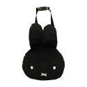 【送料無料】 miffy ミッフィー フェイス型バッグチャームブラック 黒 ウサギ ミッフィーちゃん ディック・ブルーナ 絵本 アニメ キーホルダー キーリング チャーム 鍵 マスコット 雑貨 グッズ かわいい