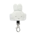 【送料無料】 miffy ミッフィー バッグキーホルダーグレー ウサギ ディック・ブルーナ 絵本 アニメ キーリング チャーム かばん カバン 鞄 マスコット ぬいぐるみ 人形 ドール 雑貨 グッズ かわいい