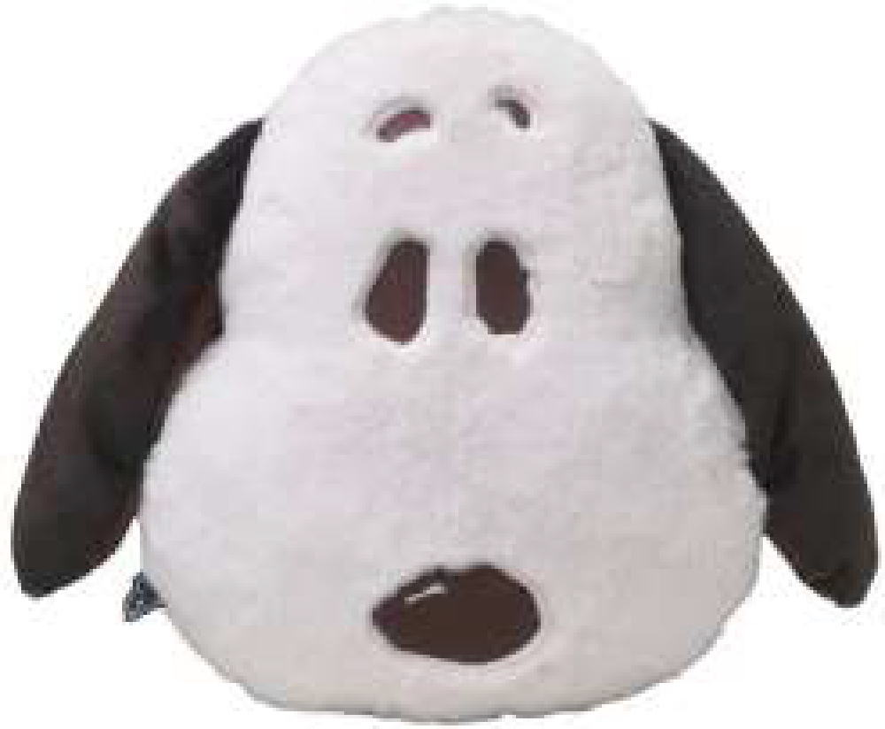 スヌーピー　SNOOPY　フェイスクッションモカ　ピーナッツ　ウッドストック　すぬーぴー　アニメ　キャ..
