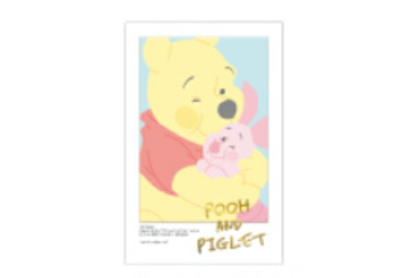 【送料無料】　セット商品　10枚入り　ディズニーキャラクター　推しフォトステッカープーとピグレット..