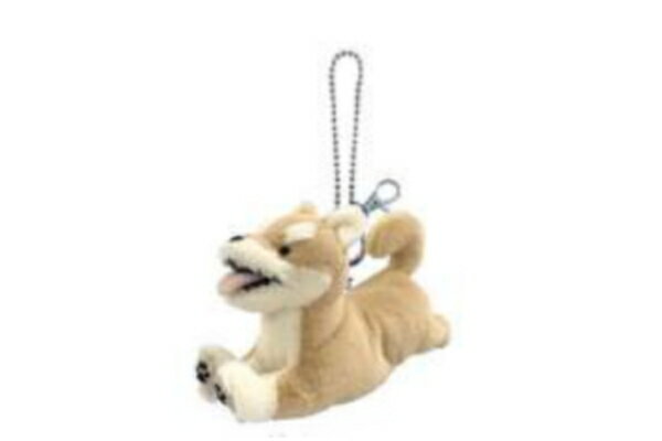 【送料無料】　　オリジナル　フラッピー　ポーチシバイヌ　犬　動物　アニマル　キーホルダー　キーリング　ケース　小物入れ　収納　メイク　化粧　コスメ　ぬいぐるみ　人形　ドール　マスコット　雑貨　グッズ　かわいい