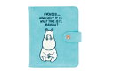 【送料無料】【ムーミン】【MOOMIN】パスポートケース【ブルー】【青】【アニメ】【カバー】【ポーチ】【パスポート入れ】【収納】【お出かけ】【アウトドア】【旅行...