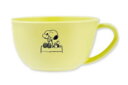 【送料無料】 スヌーピー SNOOPY スープカップイエロー 黄色 パステル スヌーピーとウッドストック ピーナッツ すぬーぴー コップ カップ お皿 食器 食事 キッチン 雑貨 グッズ かわいい TE