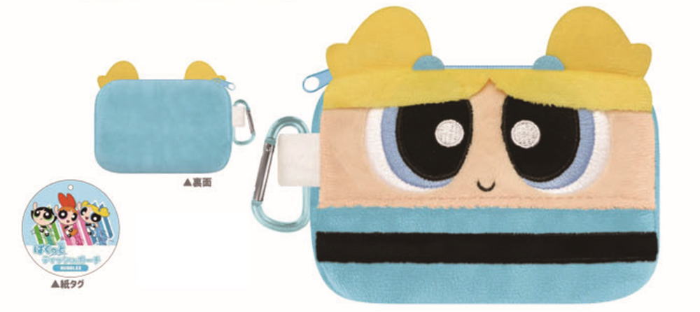 【送料無料】 パワーパフガールズ ぱくっとティッシュポーチバブルス パワパフ アメキャラ アニメ ケース 小物入れ 収納 メイク 化粧 コスメ 雑貨 グッズ か...