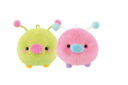 【オリジナル】ニコぬいキーホルダー【イモムシ】【生き物】【キーリング】【チャーム】【鍵】【ぬいぐるみ】【人形】【ドール】【マスコット】【ニコイチ】【お揃い】【ペア】【フレンズ】【友達】【雑貨】【グッズ】【かわいい】(4)