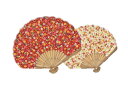 【送料無料】【Ripple】【リップル】シェル扇子1P【22cm】【キナリ】【さくら】【花柄】【フラワー】【せんす】【うちわ】【踊り】【日本舞踊】【祭り】【夏】...