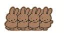 【送料無料】 10個セット セット セット商品 miffy ミッフィー ダイカットポストカードfun クラフト ウサギ ディック・ブルーナ 絵本 アニメ ハガキ...