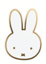 【送料無料】 10個セット セット セット商品 miffy ミッフィー ダイカットポストカードフェイス ゴールド ウサギ ディック・ブルーナ 絵本 アニメ ハガ...