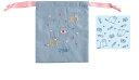【送料無料】 オリジナル 刺繍巾着マヌルネコ アニマル百貨店 動物 アニマル ポーチ ケース 小物入れ 袋 収納 お出かけ アウトドア 雑貨 グッズ かわいい