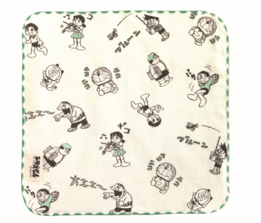 【送料無料】　ドラえもん　ハンカチfriends　ドラちゃん　漫画　アニメ　映画　タオル　たおる　ミニタオル　ハンドタオル　子供　キッズ　雑貨　グッズ　かわいい