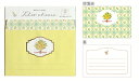 【5個セット】 【セット】 【セット商品】 オリジナル レターセットミモザ flor choose 花 フラワー 手紙 便箋 封筒 文房具 雑貨 グッズ かわい...