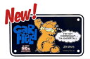 【アメリカン雑貨】【ガーフィールド】【GARFIELD】バイカーCMプレート【ブラック】【黒】【GF-00069-2】【USA】【アメキャラ】【店】【bar】【...