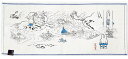 【miffy×鳥獣戯画】フェイスタオル【川遊び】【ミッフィー】【コラボ】【タオル】【たおる】【海】【プール】【お風呂】【子供】【キッズ】【レディース】【女性】【...