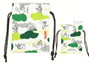 【送料無料】 日本製 miffy×鳥獣戯画 まめ巾着B ミッフィー コラボ ポーチ ケース 小物入れ 袋 収納 子供 キッズ お出かけ アウトドア 雑貨 グッズ...