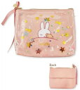 【miffy】【ミッフィー】【ドリーミーシリーズ】ティッシュポーチ【ピンク】【ウサギ】【ディック・ブルーナ】【絵本】【アニメ】【ケース】【小物入れ】【収納】【メ...