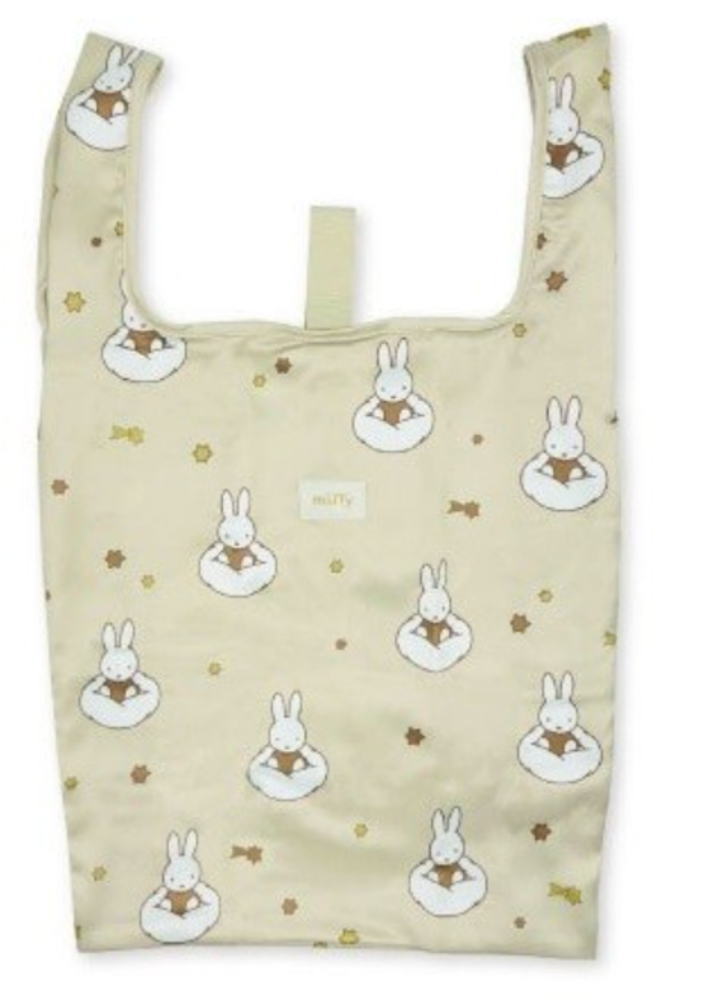 【送料無料】　miffy　ミッフィー　ドリーミーシリーズ　エコバッグアイボリー　ウサギ　ディック・ブルーナ　絵本　アニメ　カバン　かばん　鞄　袋　収納　買い物　ショッピング　雑貨　グッズ　かわいい