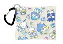 【送料無料】 サンリオキャラクターズ クリアマルチケースSS はらまき はぴだんぶい ハピブイ 5th ポーチ 小物入れ 小銭入れ コインケース 収納 カラビナ...