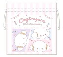 【送料無料】 日本製 サンリオキャラクターズ 巾着M キービジュアル こぎみゅん 10th ポーチ ケース 小物入れ 袋 収納 子供 キッズ お出かけ アウトド...