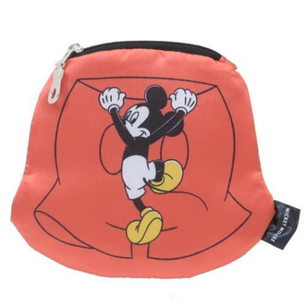 【送料無料】　ディズニーキャラクター　CATCH MEシリーズ　ダイカットポーチレッド　赤　ミッキーマウス　アニメ　映画　ケース　小物入れ　収納　メイク　化粧　コスメ　雑貨　グッズ　かわいい