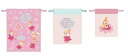 【送料無料】 ムーミン Moomin 3P巾着パープル 紫 リトルミイ アニメ 絵本 キャラクター ポーチ ケース 小物入れ 袋 収納 3個入り 3個セット お...